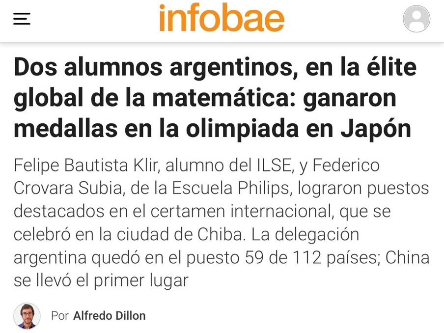 La Philips en Infobae